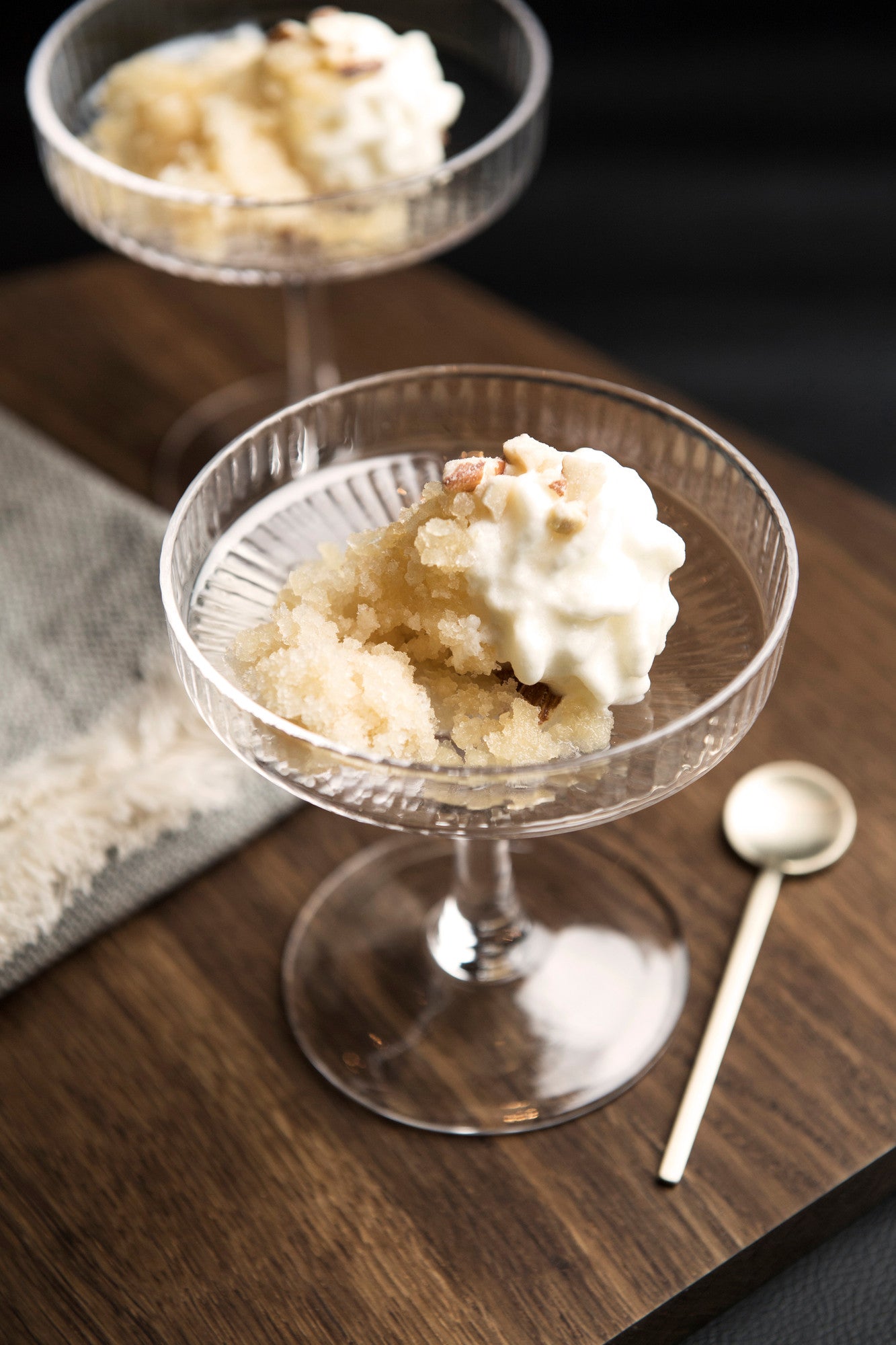 Ripple Champagne Saucer, Clear, Set of 2