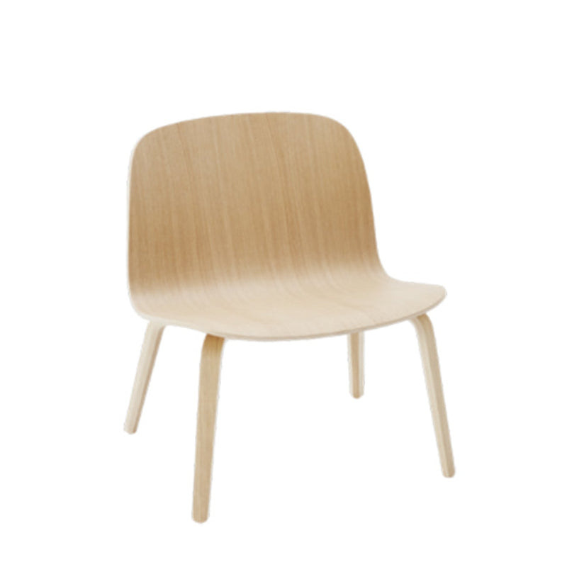 Visu Lounge Chair, Natural Oak
