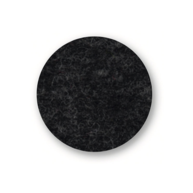 Felt placemat round, 27cm, graphit