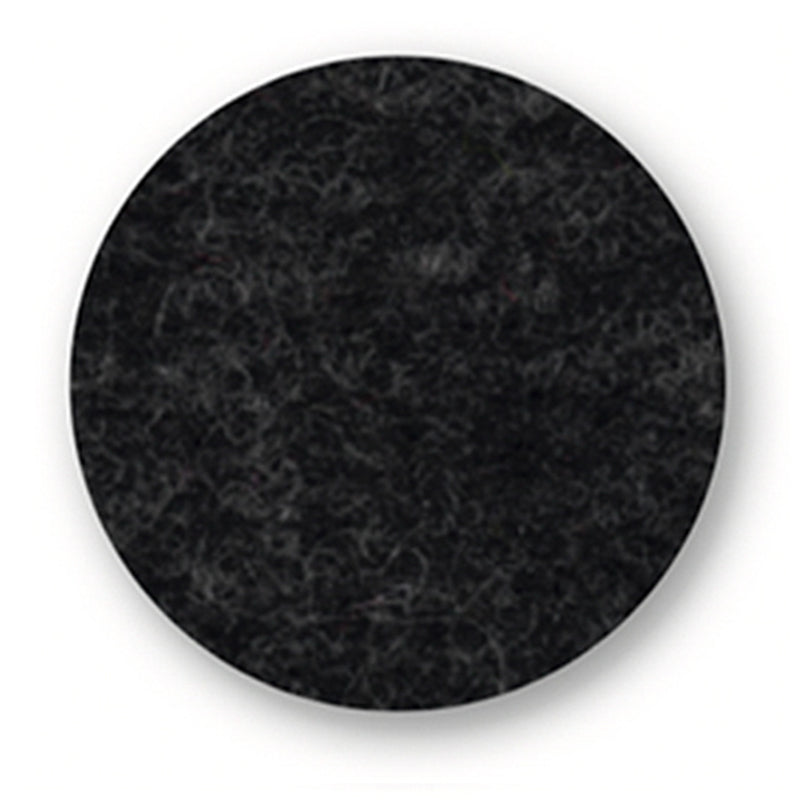 Felt placemat/Coaster Round, 42cm, graphite