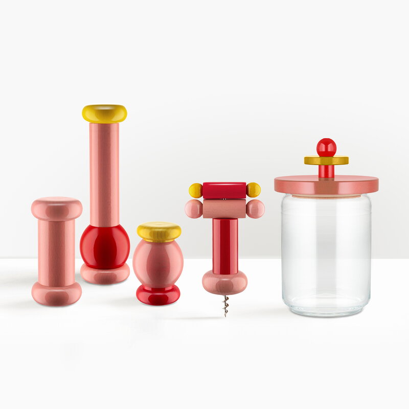 Sottsass Twergi Jar 100, Pink