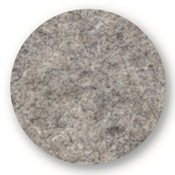 Felt coaster round, 45cm, hellgrau