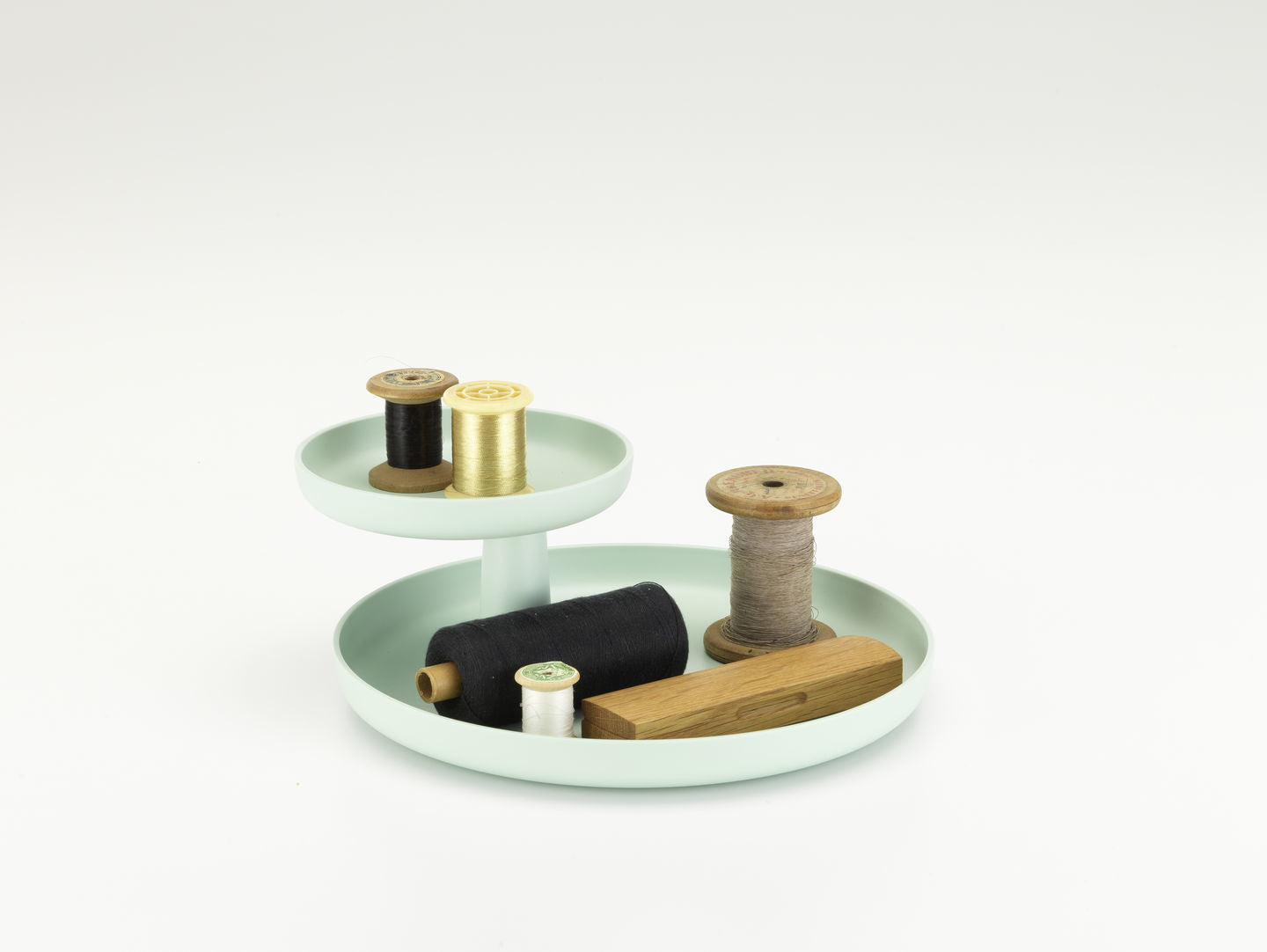 Rotary Tray, Mint Green