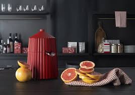 Plisse Electric Citrus Squeezer, Red