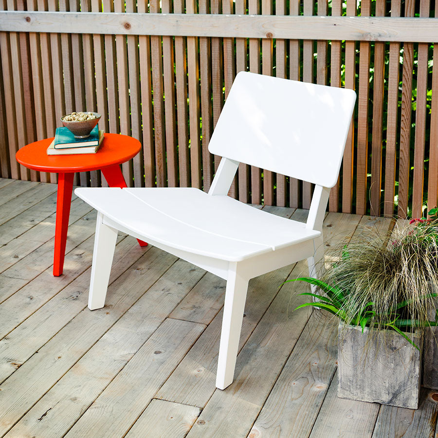 Lago Lounge Chair, Cloud White