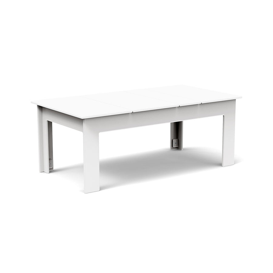 Lollygagger Cocktail Table, 42” Rectangle, White
