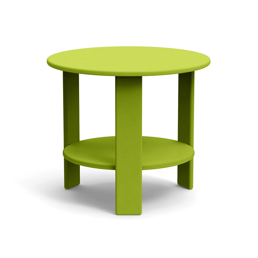 Lollygagger Round Side Table, Leaf Green, 16"