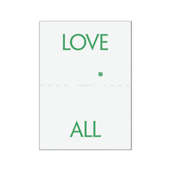 Poster, Weightless - Tennis Love All, 70 x 100 cm, Framed