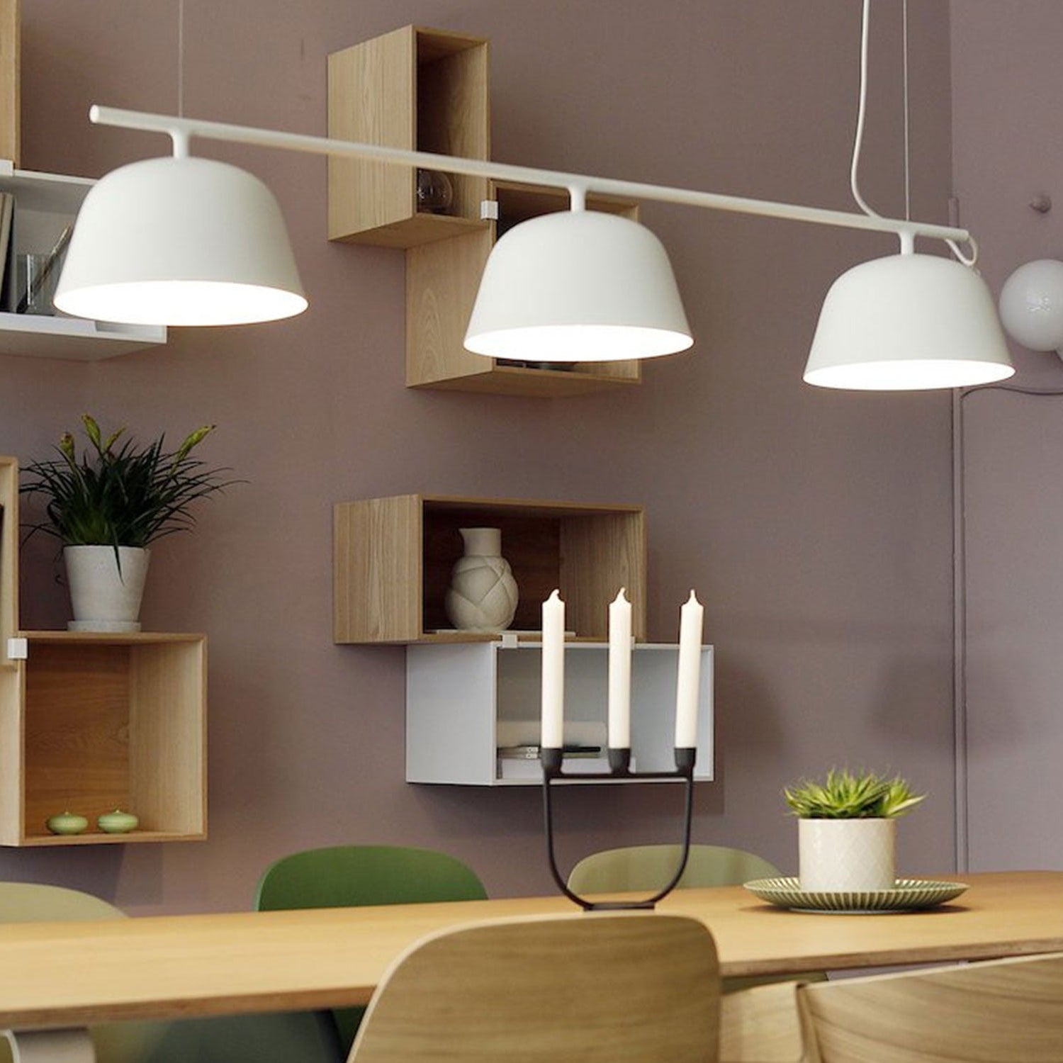 Ambit Rail Lamp, White