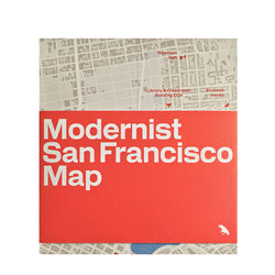 Modernist San Francisco Map