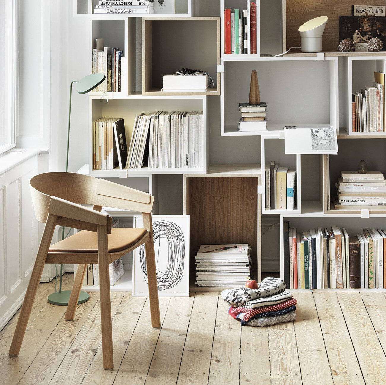 Cover Armchair, Oak