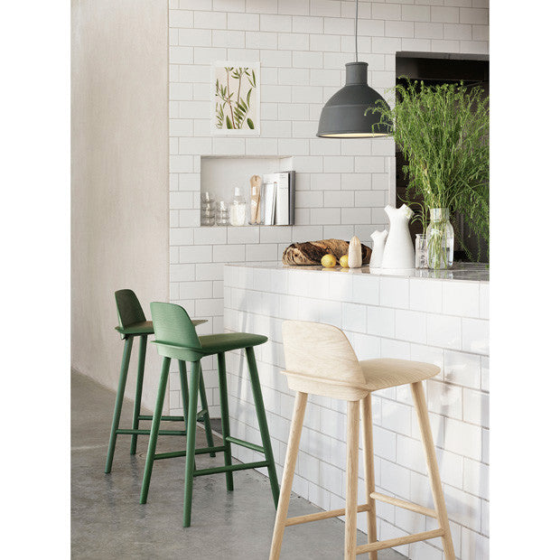 Nerd Stool, Grey 65 cm