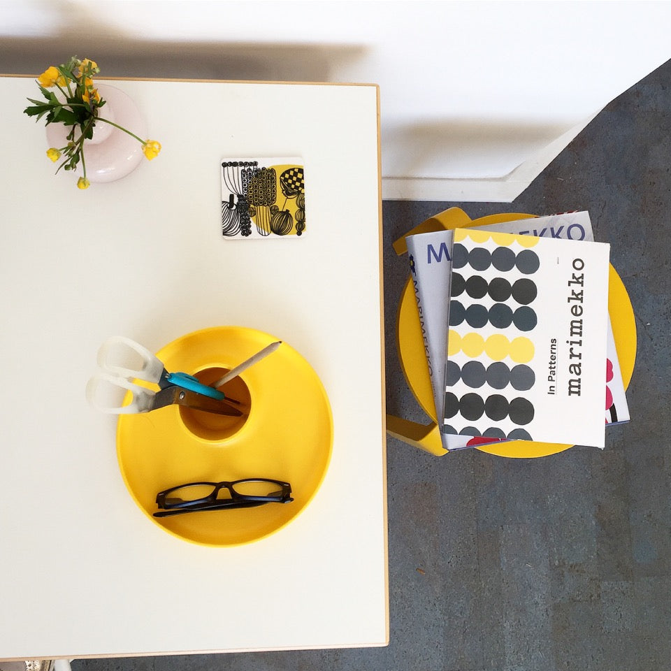 Vitra O-Tidy, Yellow