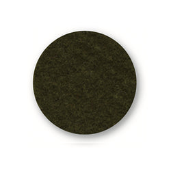 Felt placemat round, 27cm, olive dunkel