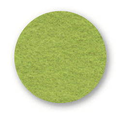 Felt placemat round, 33cm, olive green