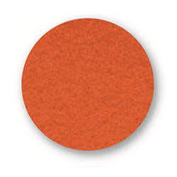 Felt placemat round, 33cm, orange