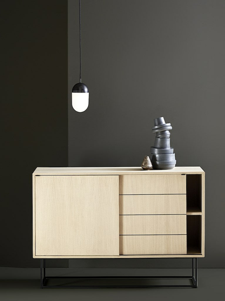 Virka sideboard, High, Oak