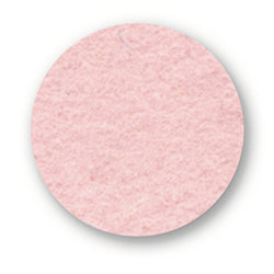 Felt placemat round, 33cm, pastelrosa