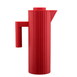 Plisse Vacuum Jug, Red