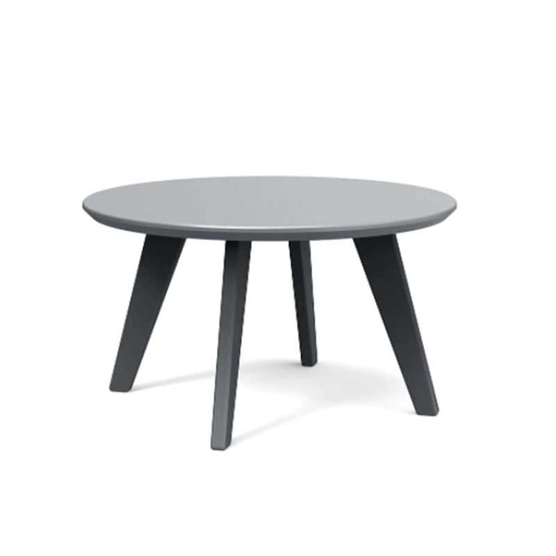 Satellite End Table, Round 26", Charcoal Grey