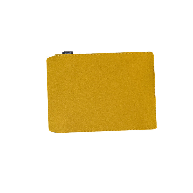 Felt laptop sleeve 13", safran