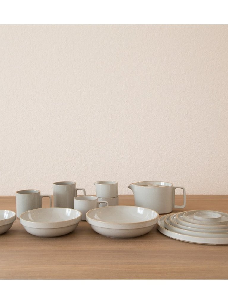 Hasami Sugar Pot Gloss Grey