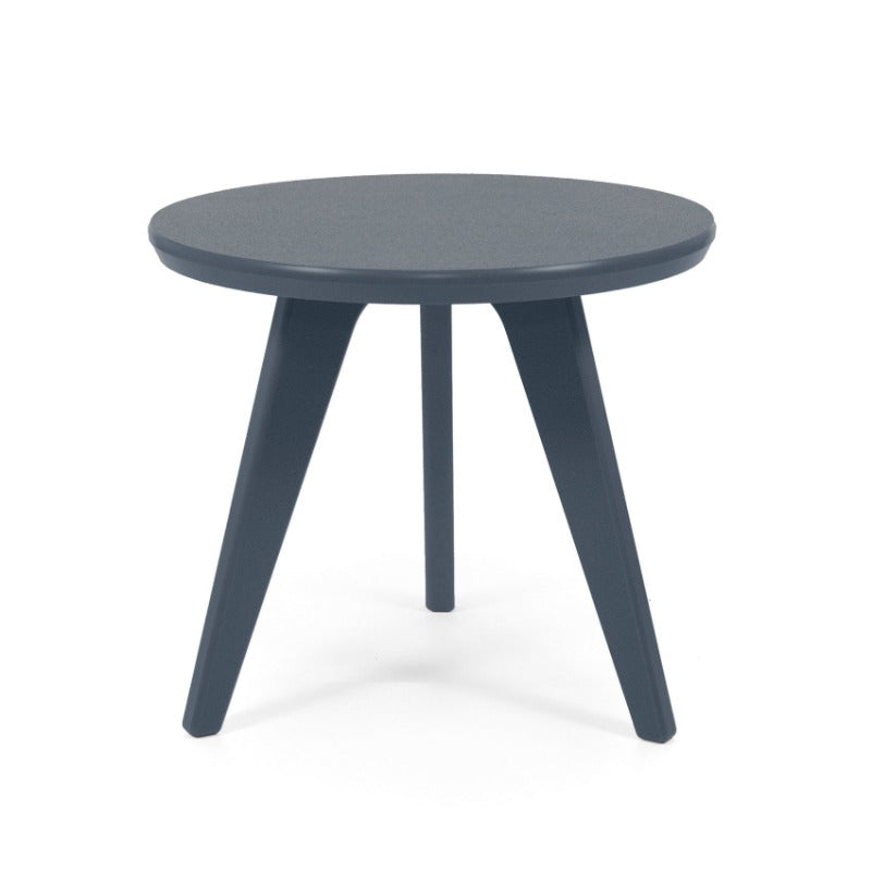 Satellite End Table, Round, 18" Charcoal Grey