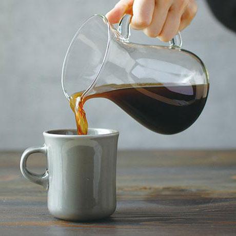 Slow Coffee Style, Carafe Set, 2 cups, metal filter