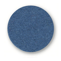 Felt placemat round, 33cm, taube blue