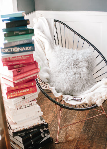 Acapulco Chair, Black Cord/Copper Base