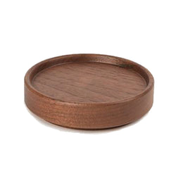 Hasami Wood Tray/Coaster/Lid, 5.6”, Walnut