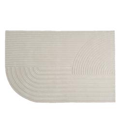 Relevo Rug, Off White, 6'5 x 9'8