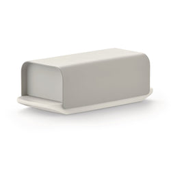 Mattina Butter Dish, Warm Grey